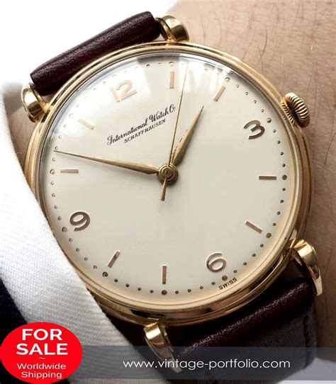 iwc collezione vintage|authentic vintage iwc watches.